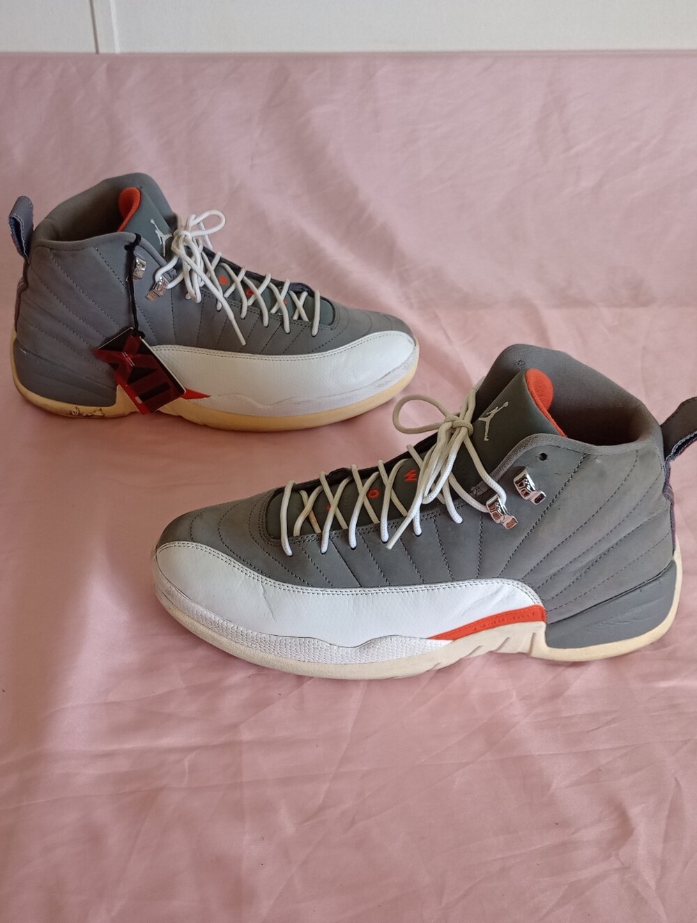 Air Jordan 12 Retro GS 'Cool Grey Jumpman - Size 12 Sneaker